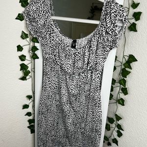 Off the shoulder dress